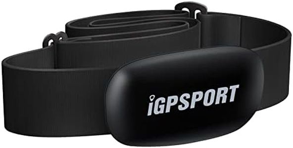 iGPSPORT HR40 Heart Rate Monitor BLE & ANT+ with Chest Strap for Running Cycling Gym and Compatible with Garmin Polar Wahoo
