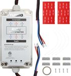 TURBRO RV AC Soft Start Kit for Smooth Startup Under Low-Power Condition, 6-Wire Installation, Protects Compressor and Other Appliances in Vehicles, 3 Indicator Lights, AC 100-240 V/60 Hz, S15 Plus