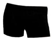 Girls Neon Stretch Hot Pants Shorts Dance Gym Tutu Shorts Age: 5-12 yrs BLACK 11-12 Years