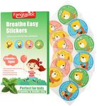 fangtaiabc Breathe Easy Stickers - Stuffy Patch for Kids and Adults - All-Natural Cold and Allergy Relief for Congestion, Chemical and Drug Free-stuffy Nose Relief for Kids/stuffy Patch (24pcs)