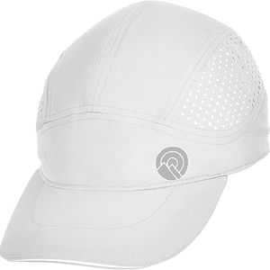OutdoorEssentials Running Cap - Running Hat & Runner Hat - Jogging Cap - Exercise Hat UPF 50 - Tennis Hats White
