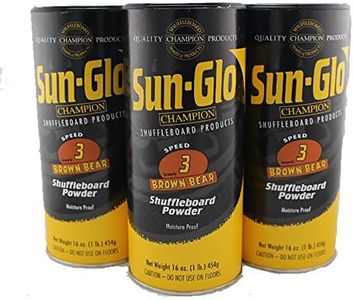 Sun-Glo #3 Speed Shuffleboard Powder Wax - 3 Pack