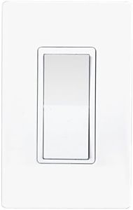 Satco Products 86/102 Zwave in Wall Light Switch, White