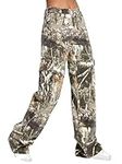 Women's Camo Cargo Pants High Waist