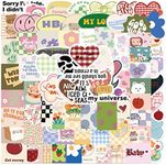 Flowers Love Stickers 90 Pack Laptop Stickers,Vinyl Waterproof Stickers for Water Bottles Skateboard Scrapbook Bike Computer,Phone,-Graffiti Stickers Pack for Teens Girls Kids Adults(Love)