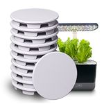 Ulrempart Caps (25 Pack) for AeroGarden Plant Deck Openings Spacer Cap Covers | Compatible with Harvest, Bounty, Farm, Extra, Ultra All Models Platforms Openings | Gray Color