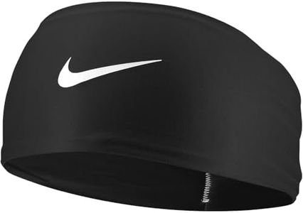 Nike Dri-Fit Fury Wide Headband Black/White BN3054-027