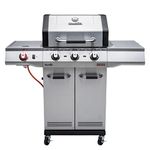 Char-Broil Advantage PRO S 3-3 Burner Gas Barbecue Grill with TRU-Infrared Technology and 900 °C Sear Burner