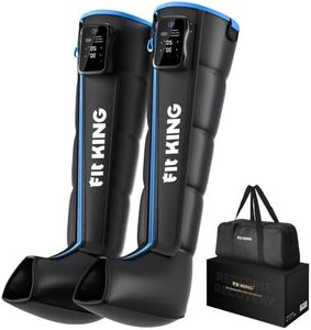 FIT KING Cordless Air Compression Boots Recovery System for Athletes- Large
