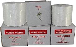 SGT KNOTS Polypropylene Tying Twine – Bundling Twine for Pulling, Loading, Packing – Weather Resistant Pull Line – 327 lb. Tensile Strength – 3 ply x 2100ft, White – Cardboard Carton Included