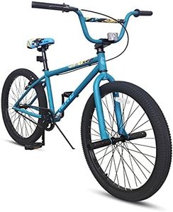 HH HILAND 24 26 inch BMX Bike for for Teen Bike and Adult Bikes, Beginner-Level BMX to Advanced Riders with 2 Pegs, Bicycles for Men and Women, Multiple Colors