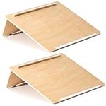 Beeveer 2 Pcs Wooden Writing Slope 