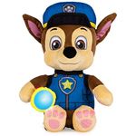 PAW Patrol, Snuggle Up Chase Plush with Flashlight and Sounds, for Kids Aged 3 and Up