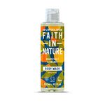 Faith In Nature 300 ml Natural Grapefruit and Orange Body Wash, Invigorating, Vegan and Cruelty Free, No SLS or Parabens