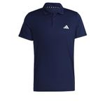 adidas Men's Train Essentials Training Polo Shirt, Dark Blue/White, L