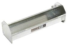 Double-Tuf® Metal Poultry Trough Feeder | Galvanized Steel Poultry Trough Feeder | 18"