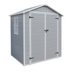 Storage Shed With Floor Bases