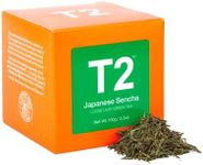 T2 Tea Japanese Sencha Green Loose Leaf Green Tea in Gift Cube, 100g