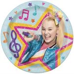 JoJo Siwa Round Dinner Plates - 8 Pcs