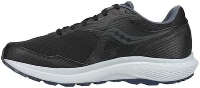 Saucony Womens Cohesion TR16 Trail Running Shoe, Black/Mist, 12 Wide US