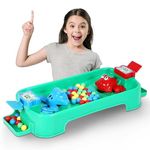 Hemsett Hungry Frog Game for Kids 2 Players (1 Year Warranty) – Exciting Family Fun, Boosts Counting Skills, Lightweight & Portable Frog Games for Kids, Gift for Kids (Multicolor)