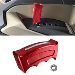 Canitu Red Pistol Grip Shift knob Shifter Manual & Automatic Transmission Car Grip Handle Gear Shift Lever Knob Shifter Knob Car interrior Accessories for Can-Am Outlander Renegade