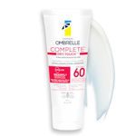 Garnier Ombrelle Complete Dry Touch Sunscreen Lotion, SPF 60, For Face & Body, For Sensitive Skin, Water-Resistant, Non-Sticky, Hypoallergenic, Very High Broad Spectrum UVA/UVB Protection, 90ml