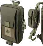 LIVANZ Tactical Backpack Accessories Pouch, Molle Accessories Shoulder Strap Attachment Pouches Utility EDC Phone Pouch Sport