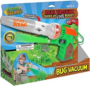 Nature Bound Bug Catcher Toy, Eco-Friendly Bug Vacuum, Catch and Release Indoor/Outdoor Play, Ages 5-12