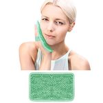 Gel Beads Ice Pack Ice Bag with Strap-Reusable Hot & Cold Pack Compress Therapy for Pain, Swelling,Injuries of Knee, Shoulder, Foot, Back, Ankle, Neck, Hip, Elbow,Wisdom Tooth (1 pcs.Green)