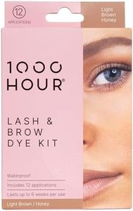 1000 Hour Eyelash and Brow Dye Kit, Light Brown Honey