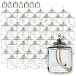 Hollowick 50 Hour Liquid Wax Disposable Clear Plastic Fuel Cell (48/case)