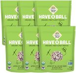 Sunny Fruit 100% RAW Fruit & Nut Snacks, Apricot, Cacao Nibs & Hazelnut, 6-Pack (9 Balls Per Bag) | Healthy, Convenient, On-the-Go Energy Balls | ORGANIC, VEGAN, GLUTEN-FREE, KOSHER, NO ADDED SUGAR