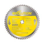 Evolution Power Tools 14BLADESS Stainless Steel Cutting Saw Blade, 14-Inch x 90-Tooth, Yellow