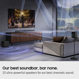 Samsung Q990F Q-Series Soundbar – Dolby Atmos, Wireless Subwoofer