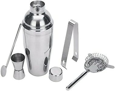 Cocktail Shaker Set Maker Mixer Martini Spirits Bar Strainer Bartender Kit 5PCS