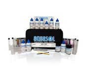 AQUASOL AE118F Aquaculture Fresh Water Test Kit for Fish Pond & Hatchery | Tests pH, Dissolved Oxygen, Ammonia, Nitrite & Nitrate | Colour Comparator Method (800 Test Total)