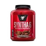 BSN SYNTHA-6 Whey Protein Powder, Micellar Casein, Milk Protein Isolate, Chocolate Milkshake, 48 Servings (Packaging May Vary) , 5 LB