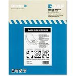 Chartpak DAF Drafting & Design Applique Film, 8.5" x 11", 100 Clear Sheets/Box (DAF8)