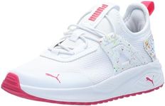 PUMA Pacer 23 Alternative Closure Sneaker, White Pink, 2.5 US Unisex Little Kid, Puma White-puma Pink, 2.5 Little Kid