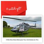 Red Letter Days 6 Mile Blue Skies Helicopter Tour with Bubbly for Two - take in breathtaking views with a glass of fizz for two people at locations UK-wide