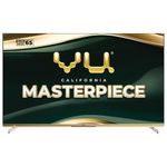 Vu 164cm (65 inches) Masterpiece Frame Series 4K QLED TV 65MASTERPIECE (Armani Gold)