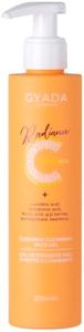 GYADA COSMETICS, Radiance Cleansing Face Gel, Detergente Viso Illuminante, Antiossidante, Uniforma il Colorito, Tonifica la Pelle, Fresco e Delicato, a Base di Vitamina C, 200 ml