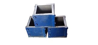 Concrete Cube Mould Perfect Casting Cement Testing Equipment Size 70.6 X 70.6 X 70.6 MM Pack of 3