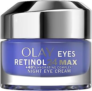 Olay Regenerist Retinol 24 MAX Crema Contorno De Ojos De Noche, Con Complejo Retinoide Y Niacinamida (Vitamina B3) Para Una Piel Suave Y Radiante En 14 Noches, Sin Perfume, 15 ml