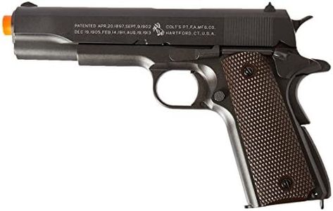 Colt 100Th Anniversary 1911 Co2 Full Metal Airsoft Pistol, 6mm, Multi-Color, (18522)