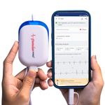 Sunfox Spandan Pro | Portable ECG Machine | Medical Grade 12 Lead ECG Monitor | Pocket ECG for Doctors | Spandan ECG Device for Clinic & Hospital | Multichannel Goldberger ECG System