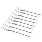 Doryh 5.25-Inch Fruit Forks, Stainless Steel Bistro Cocktail Fork, Set of 12