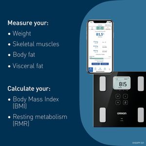OMRON VIVA Body Weight Scale – Smart Digital BMI Analyzer