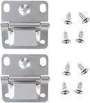 Replacement Coleman Cooler Hinges for Cooler Stainless Steel Hinge Parts 5253 6262 6270- (2 Pack)